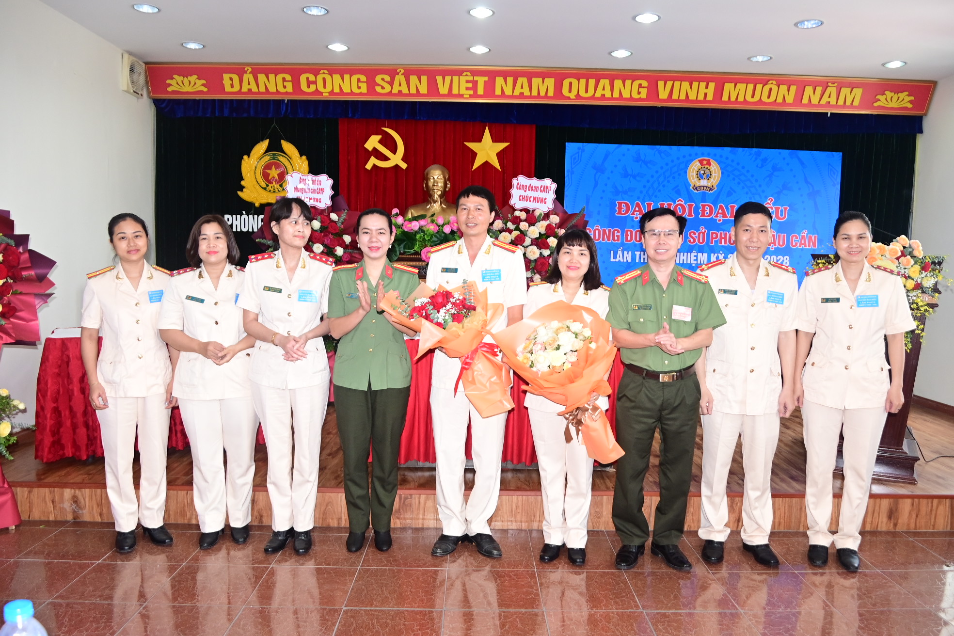 Đại hội Công đoàn cơ sở Phòng Hậu cần nhiệm kỳ 2023-2028: Đề ra 6 nội dung, biện pháp thực hiện hiệu quả các chỉ tiêu